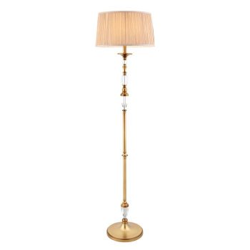 Polina Floor Lamp in Antique Brass
