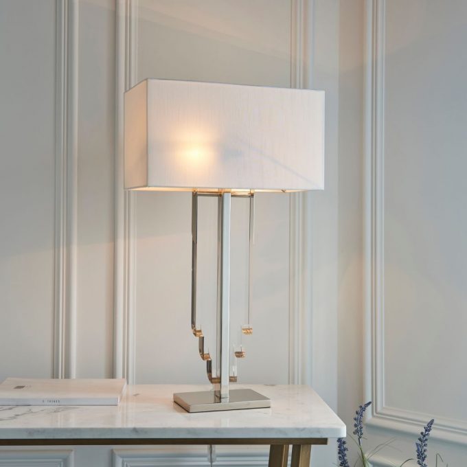 Crystal Cascade Table Light