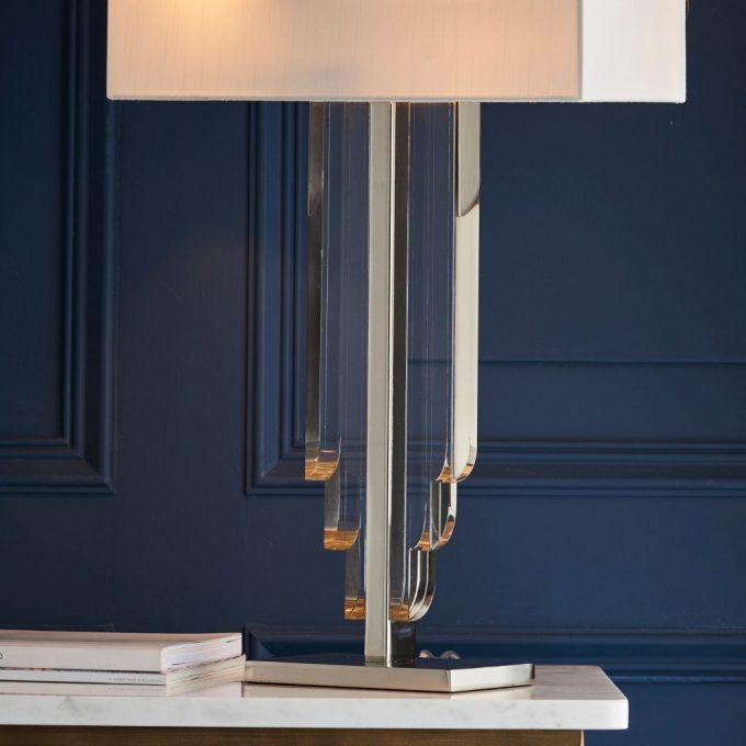 Crystal Cascade Table Light