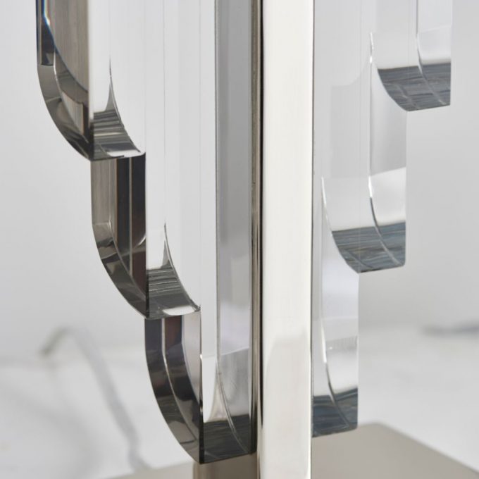 Crystal Cascade Table Light